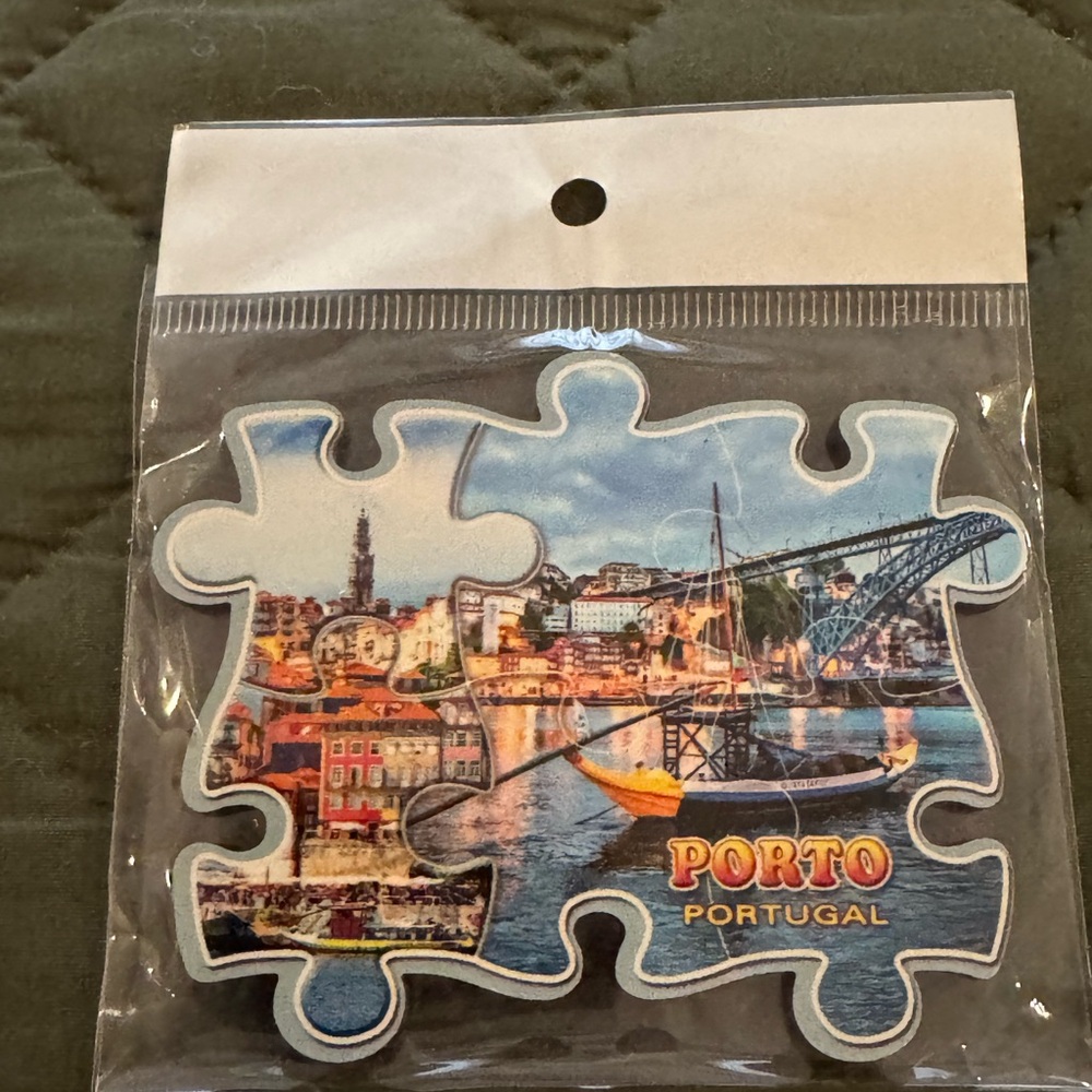 Porto Portugal Puzzle Magnet